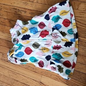 Fall Leaf Fleece Vest